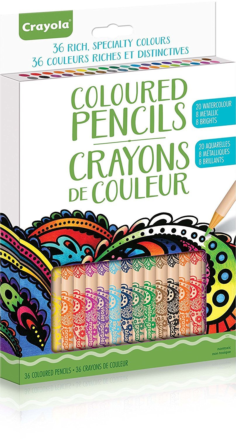 Colored Pencils, 36ct Coloring Set, Crayola.com
